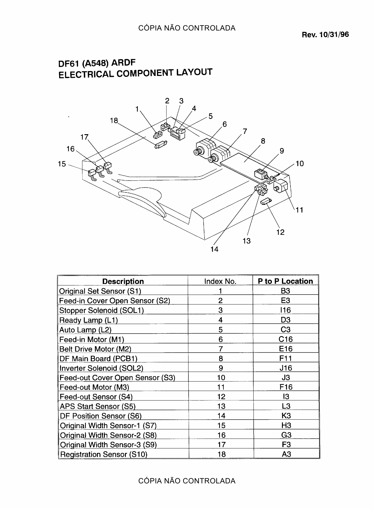 RICOH Aficio 2003 2103 2203 A166 A187 A189 Circuit Diagram-2